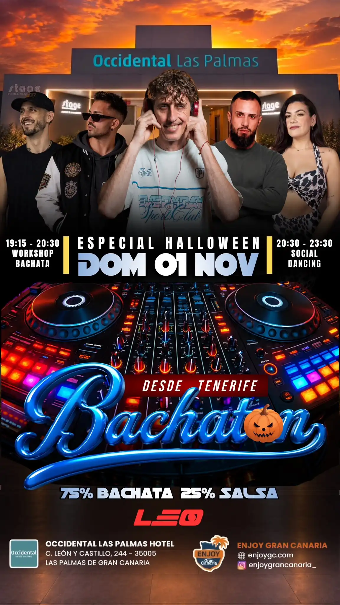 Latin Sunday - Bachaton - Halloween Edition