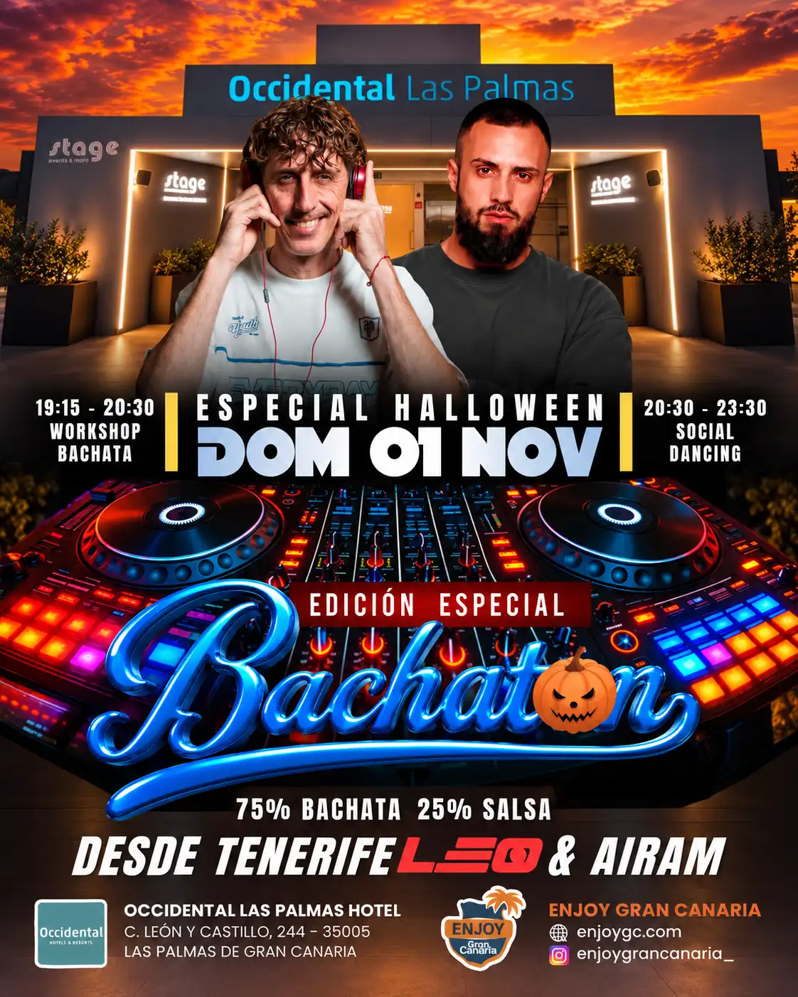 Latin Sunday - Bachaton - Halloween Edition