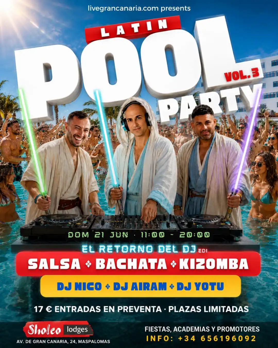 Latin Pool Party Vol. 3