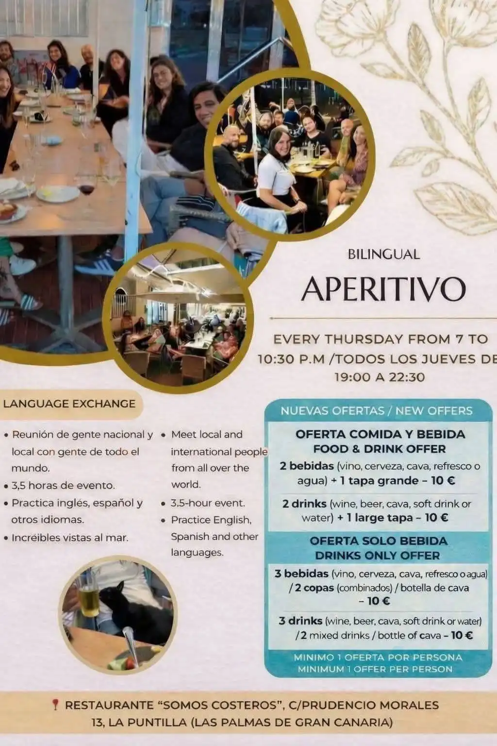 BILINGUAL APERITIVO