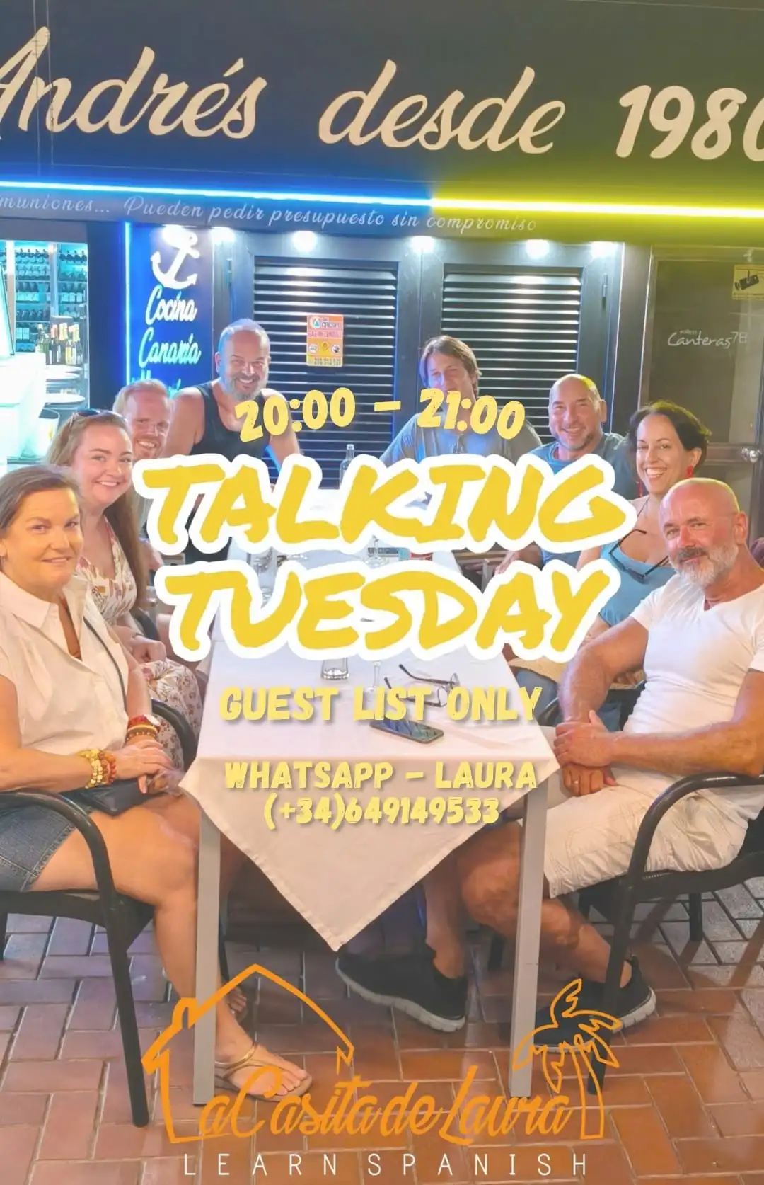 “TALKING TUESDAYS” by La Casita de Laura - Learn Spanish
