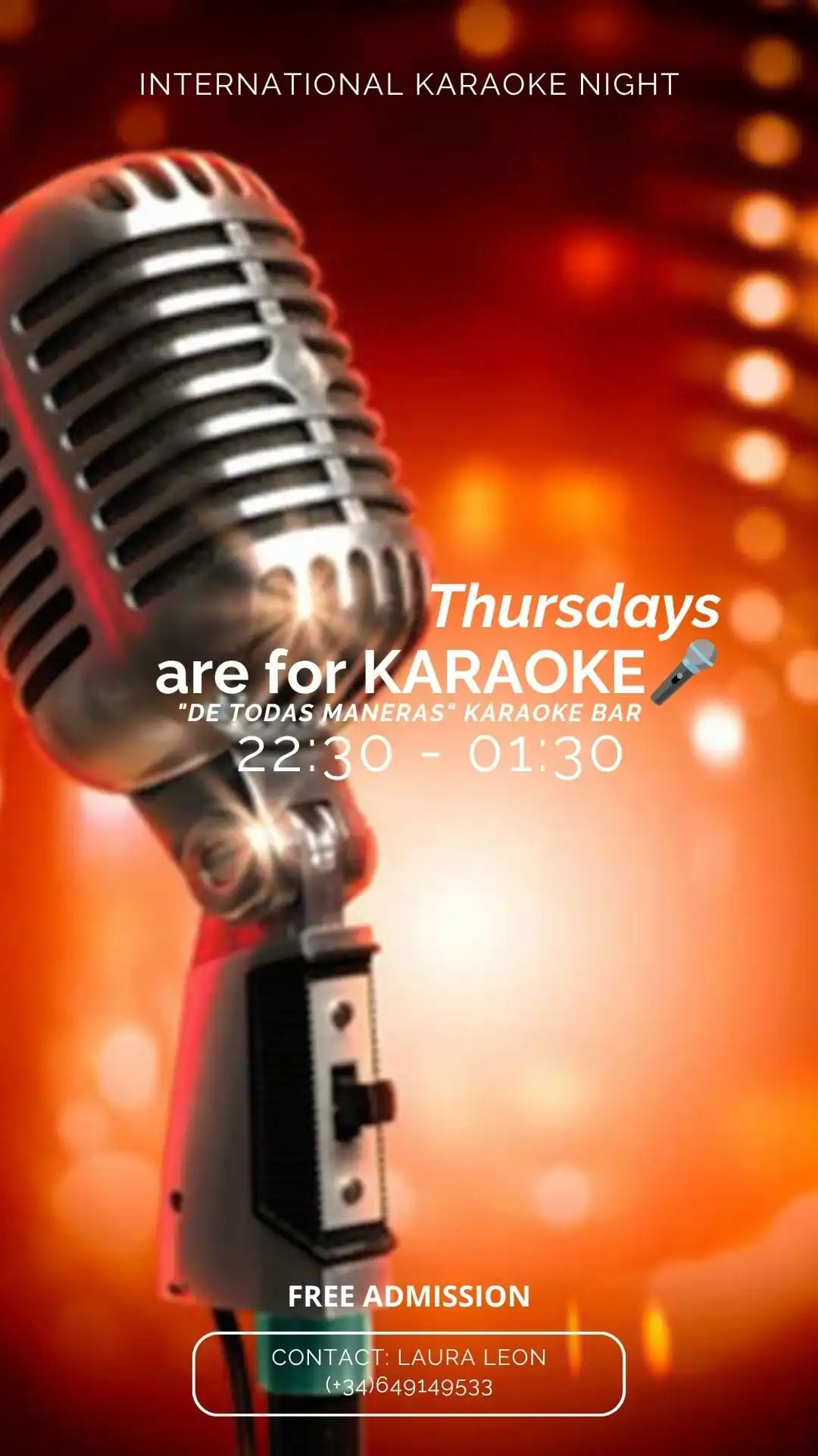 International Karaoke Night